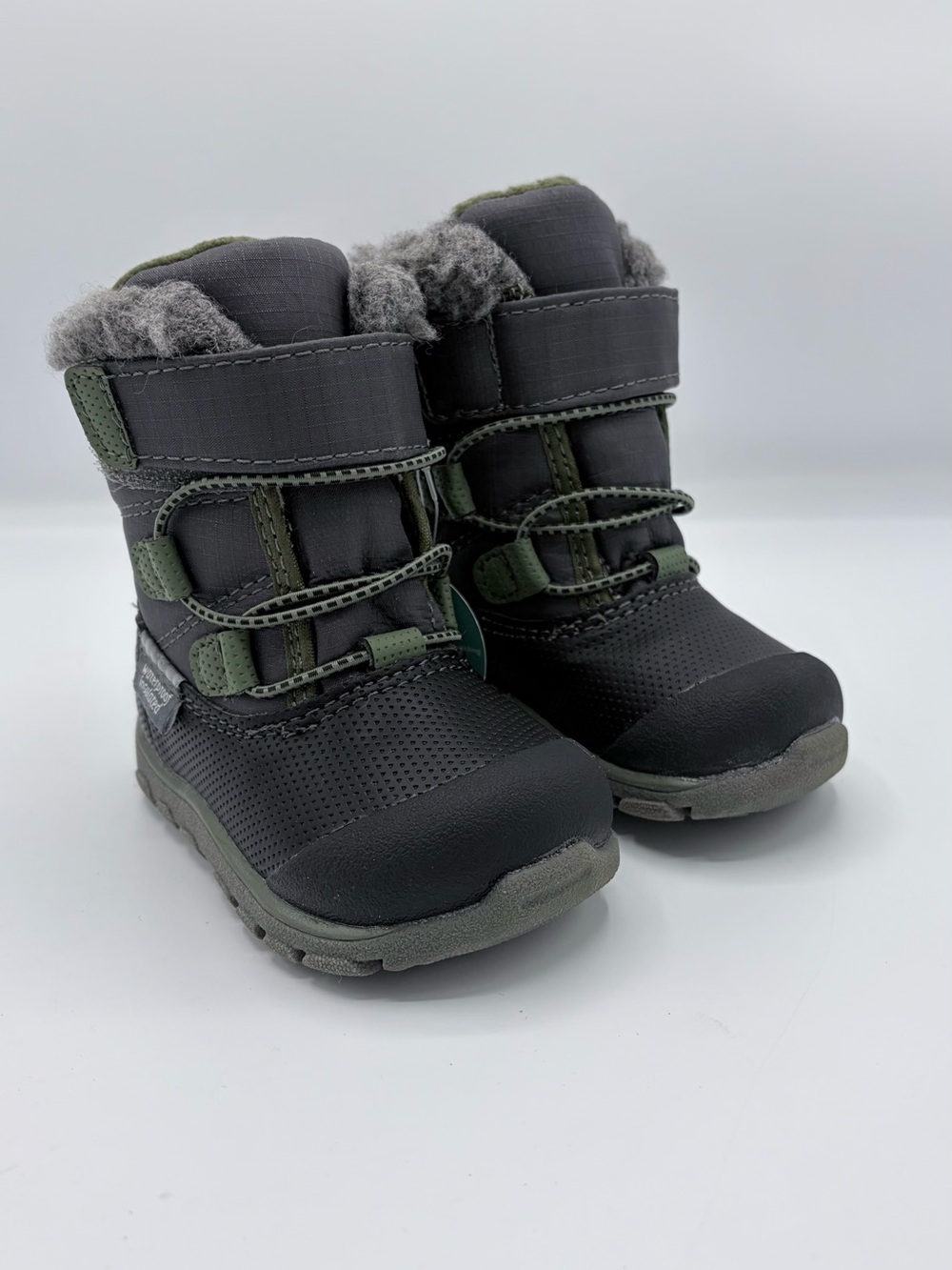 See Kai Run Gilman Toddler Boots Gray Waterproof NWT Size 4